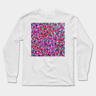 Pink Dreams Abstract Art Long Sleeve T-Shirt